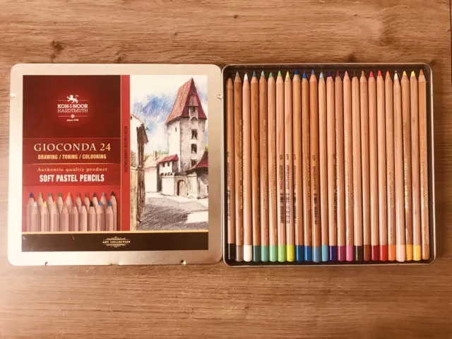 KOH-I-NOOR Artist'S Soft Pastel Pencils (Set of 24)