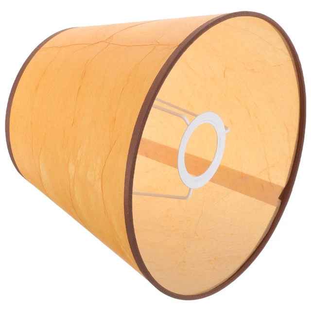 Lusiyik 2 Paralumi A Tamburo In PVC, A Forma Di Botte, Per Lampadine E14, Moderni, Decorativi, Per Lampade Da Tavolo E Lampadari