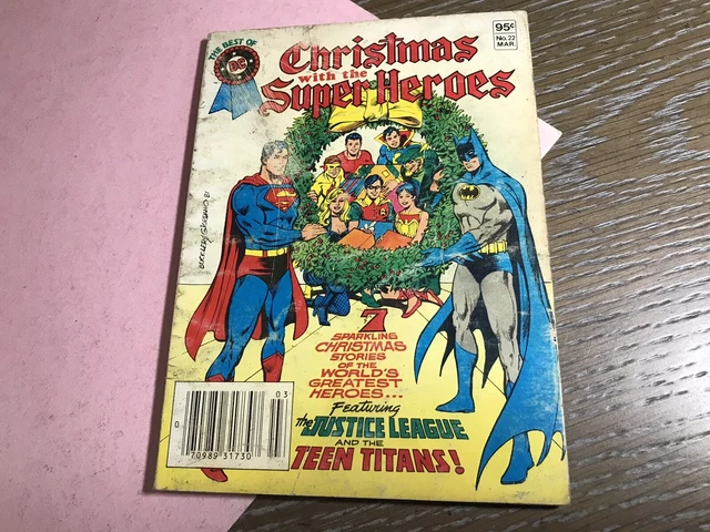 Christmas With The Super Heros Mini Comic Blue Ribbon Digest 1982 #22 Vol. 4