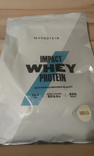 Impact Whey Protein Vanille 2,5kg MyProtein NEU MHD 02.24