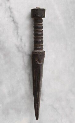 Antique NEPAL carved phurbu, ritual dagger