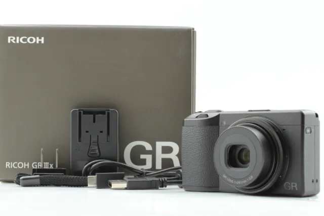 [Almost Unused] Ricoh GR IIIx 24.2 MP f2.8 Compact Digital Camera From JAPAN