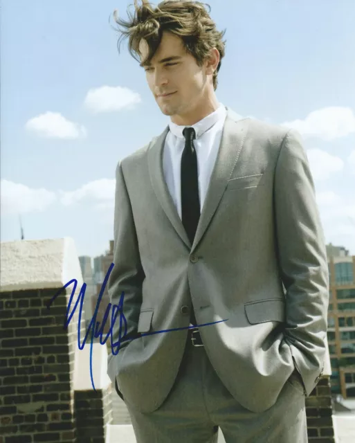 GFA Weiß Collar-Neal Caffrey Matt Bomer Signiert 8x10 Foto MH5 COA