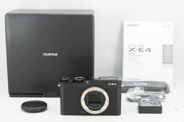 Fujifilm X-E4 Shutter count 100 Top Mint in Box From JP #3445T