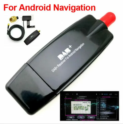 Car DAB+ Digital Audio Broadcasting Radio Tuner Receiver AM/ FM Transmitter Box