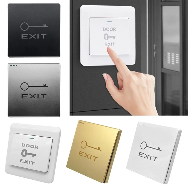 Door Exit Button Switch Access control Switch Electronic Door Lock Exit Button