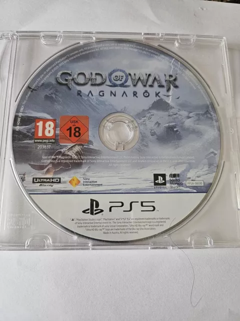 God of War Ragnarok PS5 Digital Edition NO CASE
