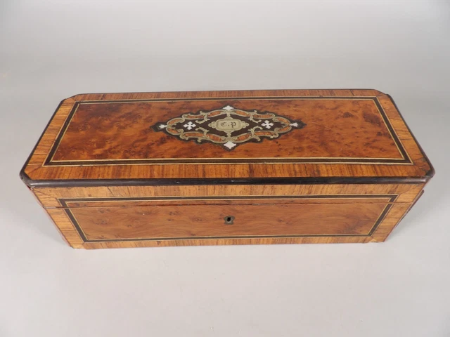 Boîte à Bijoux Ancienne Rare - Napoléon III - DETOUCHE - XIXe Siècle - Parfait état