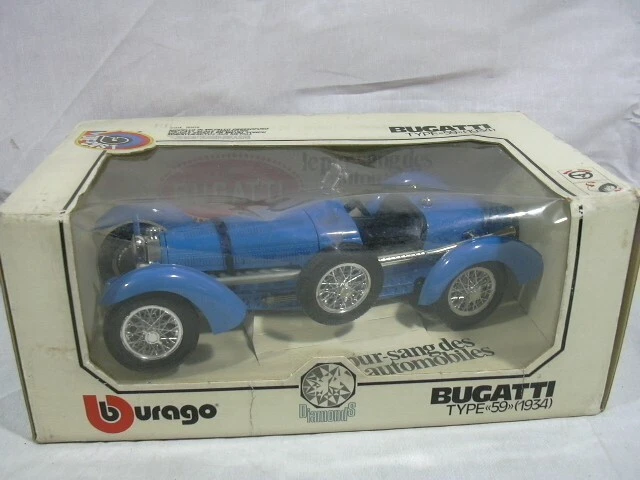 Pièce Détachée Miniature : Pot D'Échappement Pour Bugatti Type 59 1934 Bburago/Burago à L'Échelle 1/18