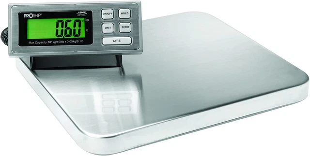 PROSHIP GRANDE Pacchetto Pacchetto Sposta Postale Pesante 181Kg x 50g 400lb