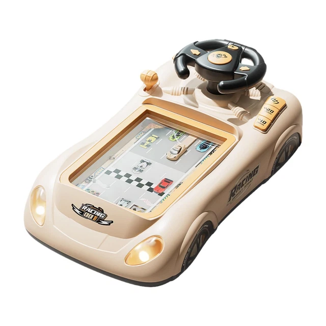 Console De Jeu Portable De Course - Simulateur De Conduite Pour Enfants, En ABS, à Partir De 3 Ans, 10,8x15 Cm