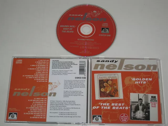 Sandy Nelson/Golden Hits/Best Of The Beats(C5Hcd 648) Cd Album