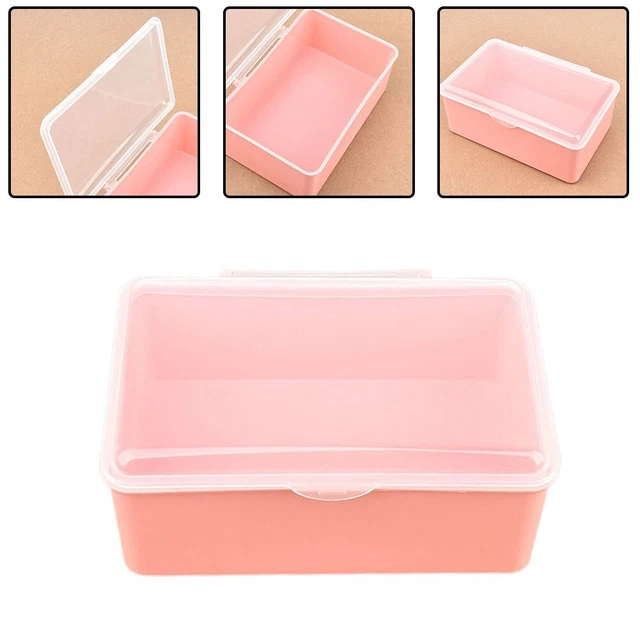 Práctica caja de almacenamiento joyería maquillaje collares agujas organizador bolígrafos