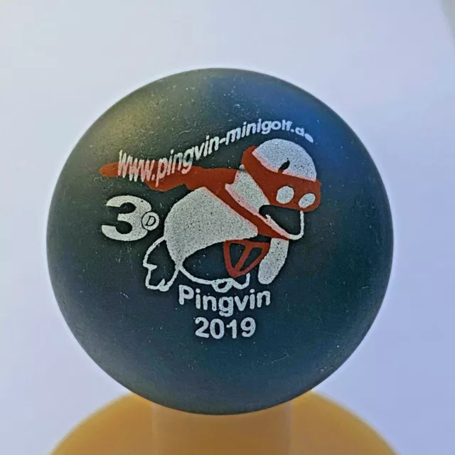 Minigolfball 3D Pingvin 2019 KL - ungespielt, unmarkiert