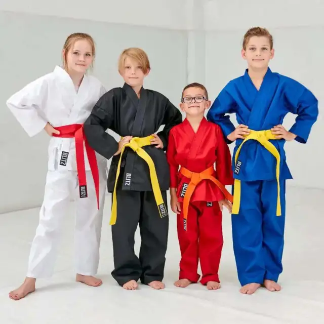 Blitz Sports Student Karate Suit - 7oz Uniform Mens Kids GI Kimono