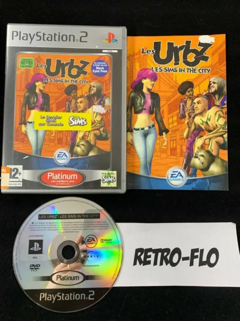 Les Urbz Les Sims In The City Platinum - Jeu Playstation 2 PS2 Complet