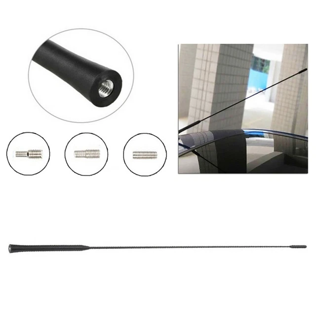 Extension Antenne Radio AM/FM Pour Voiture - Universelle, 200 Mm, Installation Facile