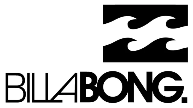 Billabong logo Vinyl / Decal  multi size, colour choices, Surf, Skate, Ski,