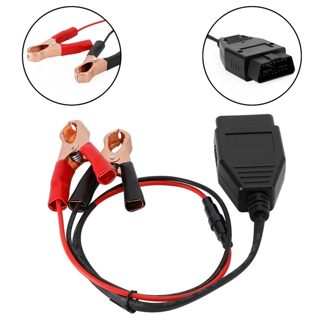 2V OBD2 Car Automotive Computer ECU Memory Saver Battery Safe Replacement Tool