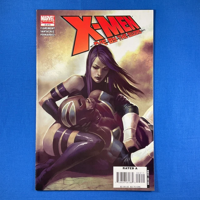 X-Men Die by the Sword #1-5 Marvel Comics 2007 Limited Series Set Lot Run 3