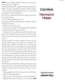 L'ornière de Hesse, Hermann | Livre | état acceptable