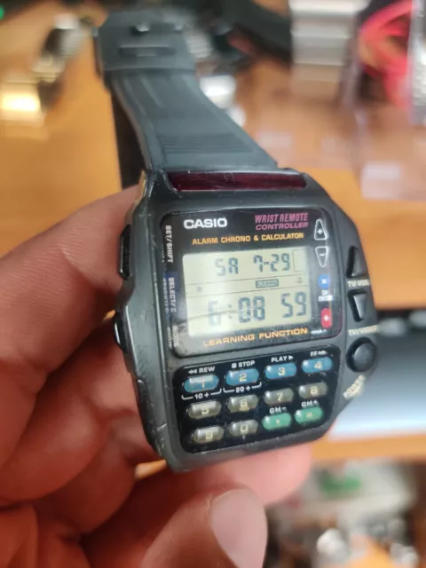 Casio Cmd-40 Tv Remote Control Watch With Calculator & Alarm Retro Rare  Vintage £49.99 - Picclick Uk