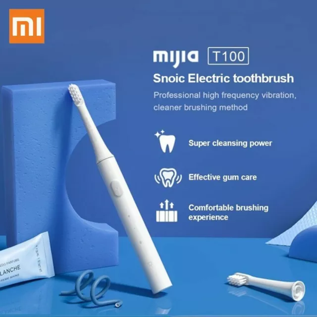 Xiaomi Mijia T100 Cepillo de dientes eléctrico sónico USB recargable IPX7 a...