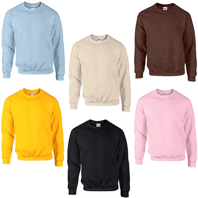 DDI 2276952 Gildan Irregular Adult Crewneck Sweatshirt - Assorted - Large Case o