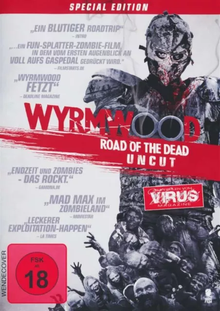 Wyrmwood - Road of the Dead (Uncut) (DVD) Jay Gallagher Bianca Bradey