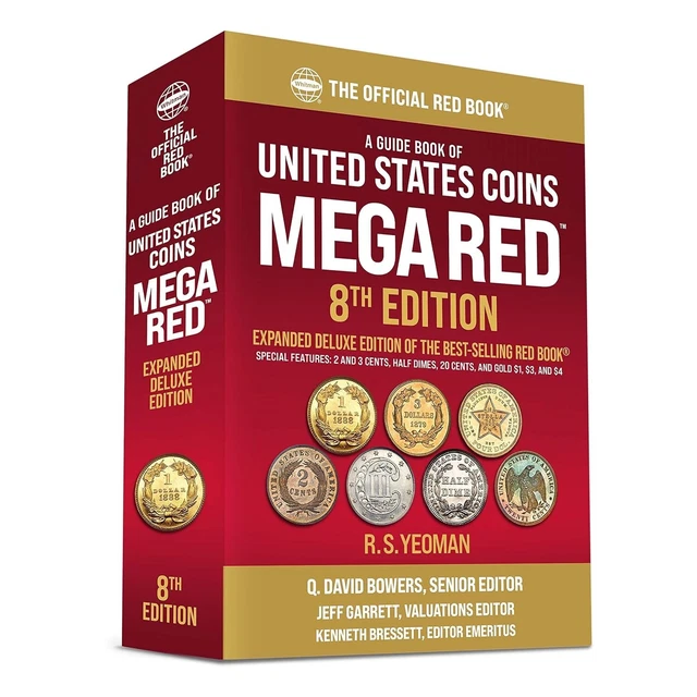 US Coins MEGA RED 8th Ed. - AND - US Handbook of US Coins 2023