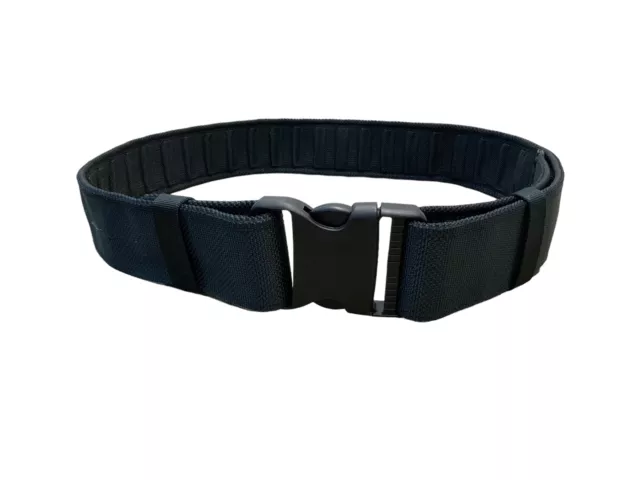 Adjustable Black Nylon Heavy Duty 2" Duty Belt Utility Belt Security Dog Handler