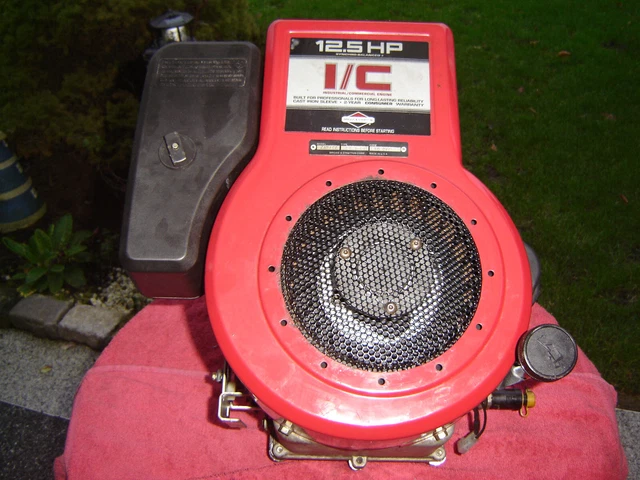 Briggs & Stratton Motor 12 5 Hp AUFSITZMÄHER MOTOR BRIGGS & Stratton 12,5 HP/ IC komplett mit Auspuff