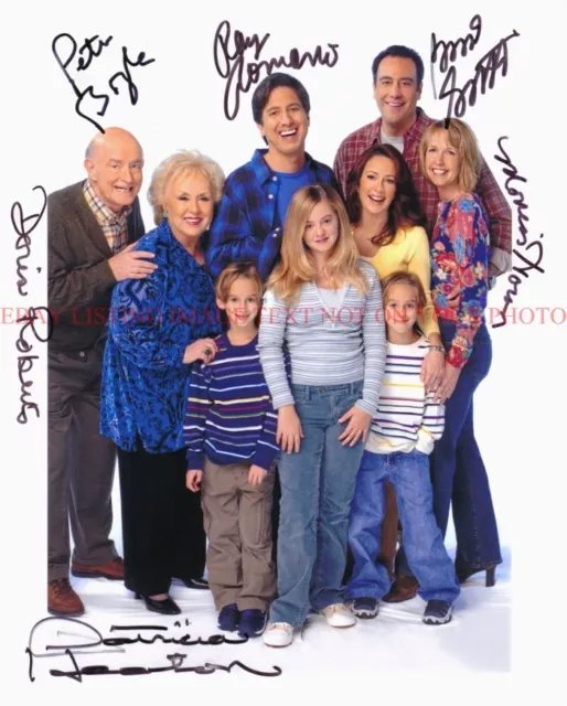 EVERYBODY LOVES RAYMOND FULL CAST SIGNED AUTOGRAPH 8x10 RPT PHOTO RAY RAMANO +