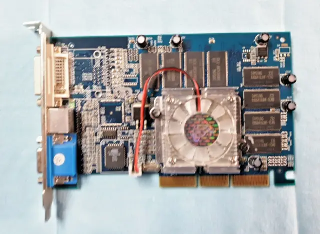 NVIDIA Geforce MX 440 AGP 4x 64MB Graphics Card VGA, TV out, DVI