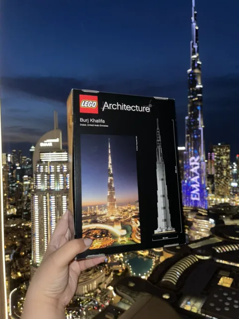 Check Retired LEGO Architecture Burj Khalifa 21055 Landmark , New 2019 edition