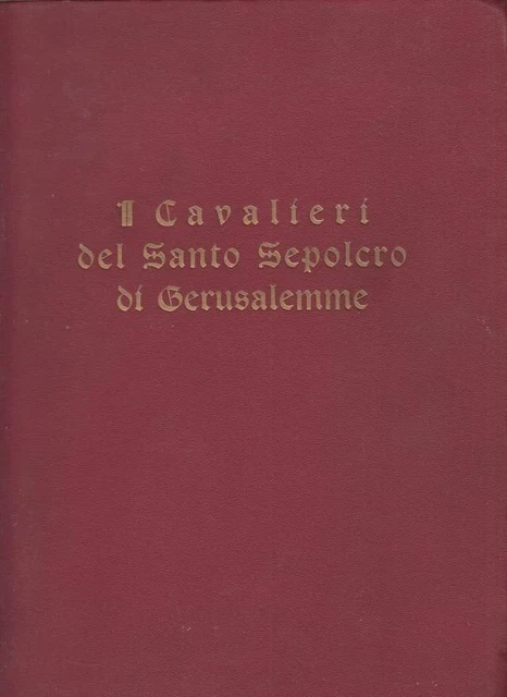 cavalieri del santo sepolcro di gerusalemme guido B00I8QX2QW
