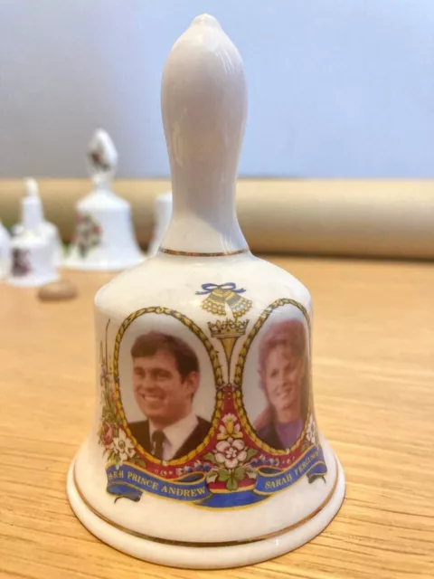 Commemorative bell - Prince Andrew and Sarah Ferguson