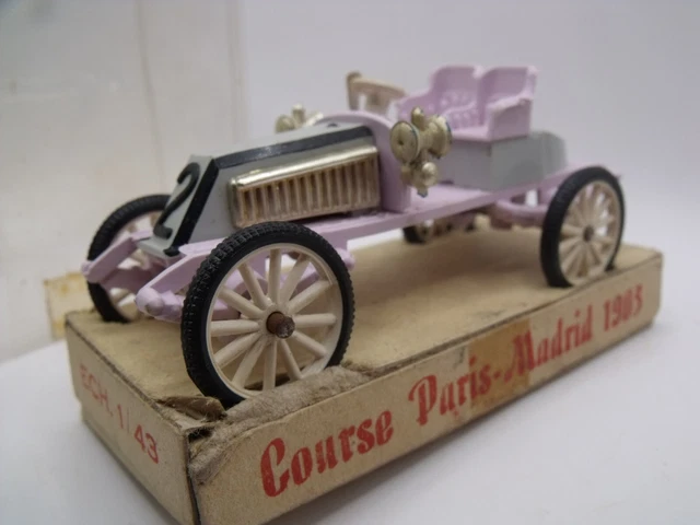 Minialuxe 1/43 - Renault 1903 Paris-Madrid - Rouge - Modèle De Collection