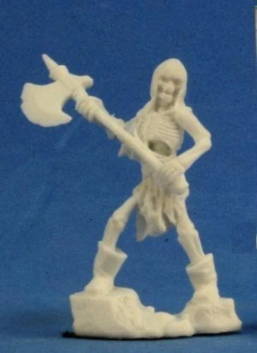 Reaper Miniatures Dark Heaven Bones Skeleton Guardian Axeman (3) RPR 77241