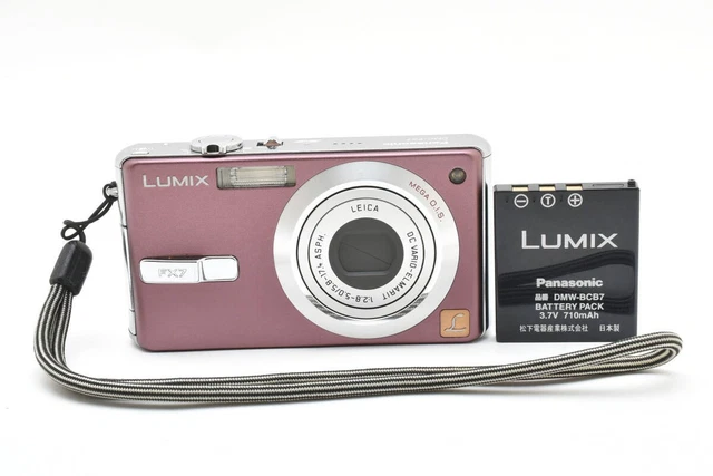 PANASONIC LUMIX DMC-FX7 Pink Panasonic 1:2.8-5.0 5.8-17.4mm
