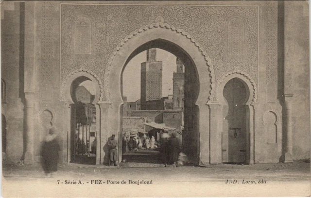 CPA AK MAROC FEZ Porte de Boujeloud (10289)