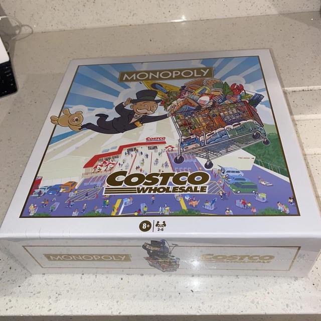 COSTCO MONOPOLY LIMITED Edition Brand New Sealed Box Board Game Rare