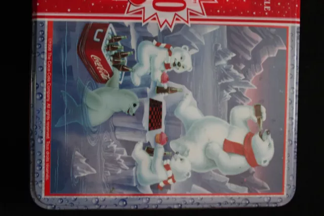 Coca-Cola Polar Bear Puzzle-New Sealed in Tin 2