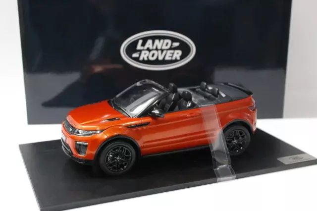 1:18 TSM Range Rover Evoque Convertible orange DEALER VERSION