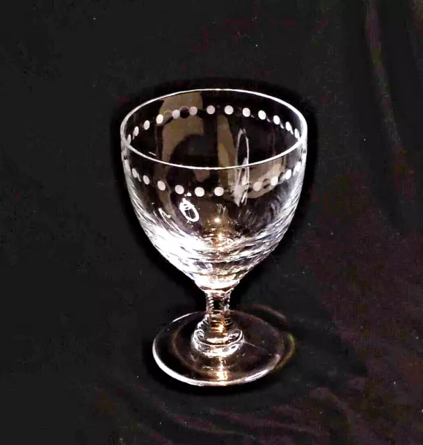 William Yeoward "Felicity" Crystal White wine glass  ~NEW~ & Signed