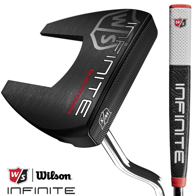 Wilson Staff 2023 INFINITE BUCK TOWN PUTTER 34" + ÜBERGRÖSSER GRIFF & KOPFABDECKUNG
