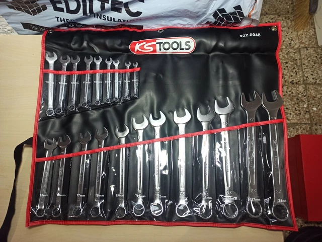 Retro Vintage Double Box End Clé Mixte Double Extrémité Ouverte Et