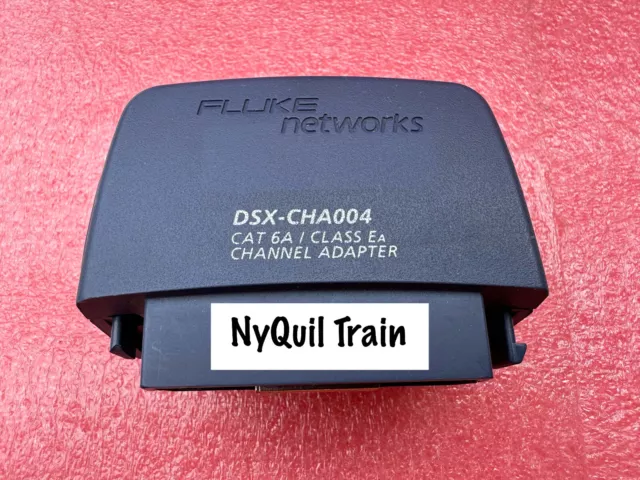 Fluke Networks DSX-CHA004S Cat 6A/Class EA Channel Adapter