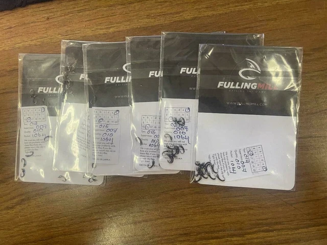 fulling mill black mirage zebra midge size 20