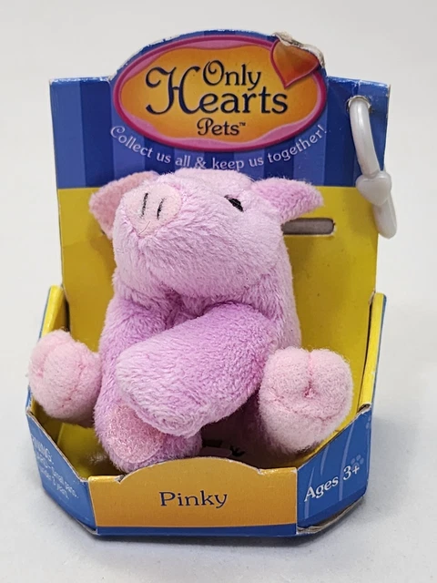 ONLY HEARTS CLUB Pets Pinky the Pig Mini Plush in Box 2009 OHC